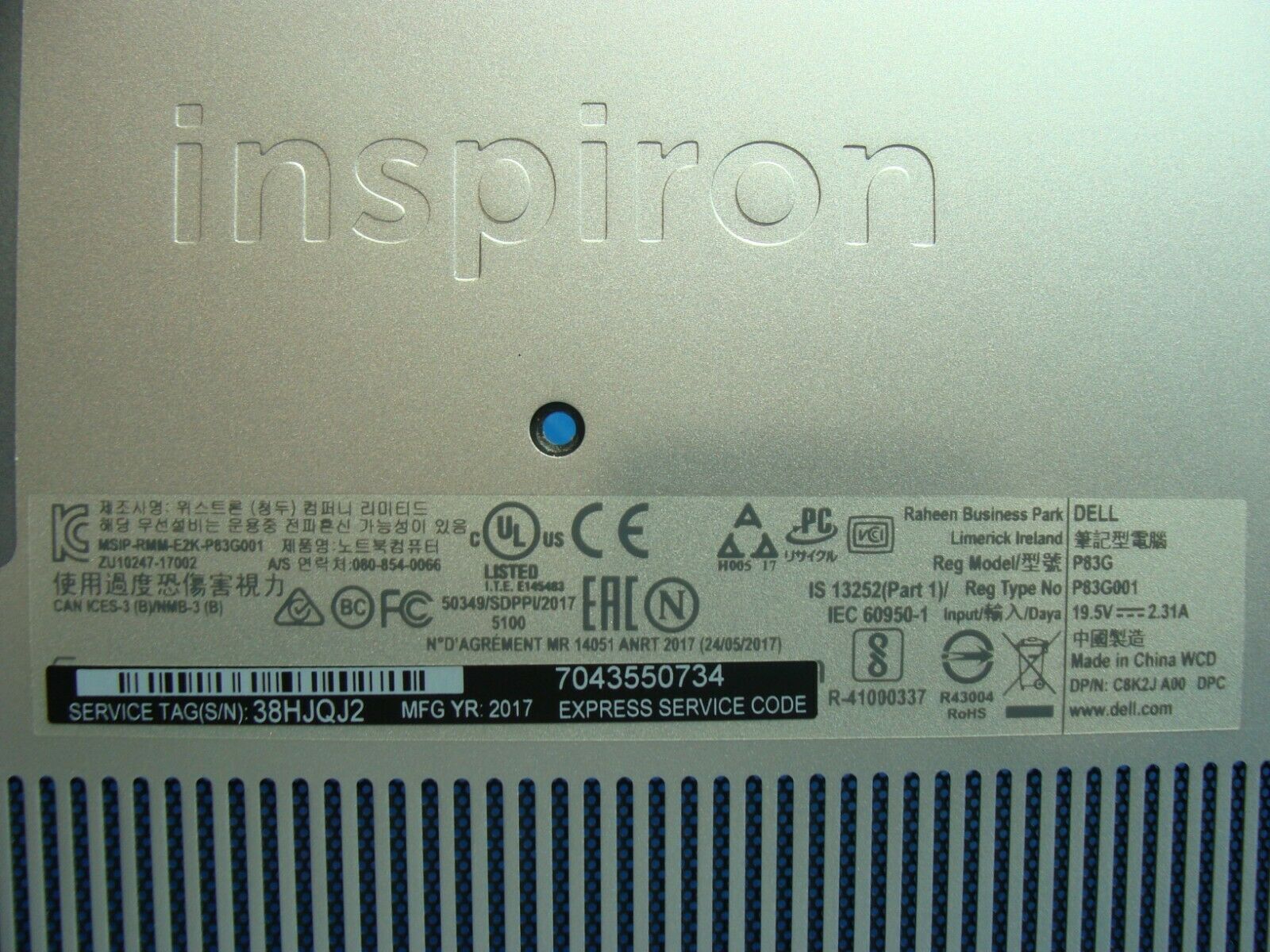 Dell Inspiron 13 7370 13.3