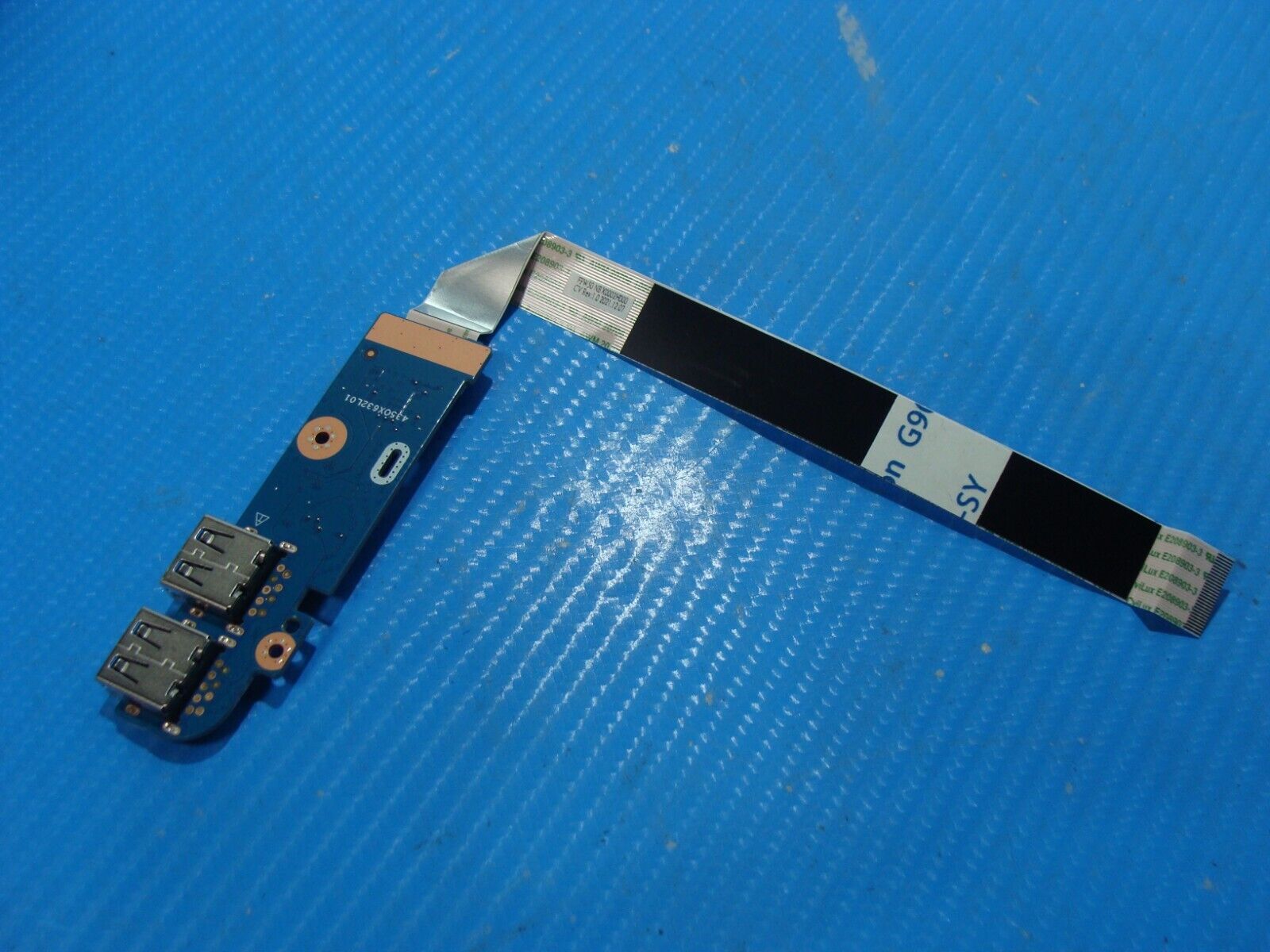 HP 15.6” 15-dw1053dx OEM Laptop Dual USB Port Board w/Cable LS-H327P NBX0002H000