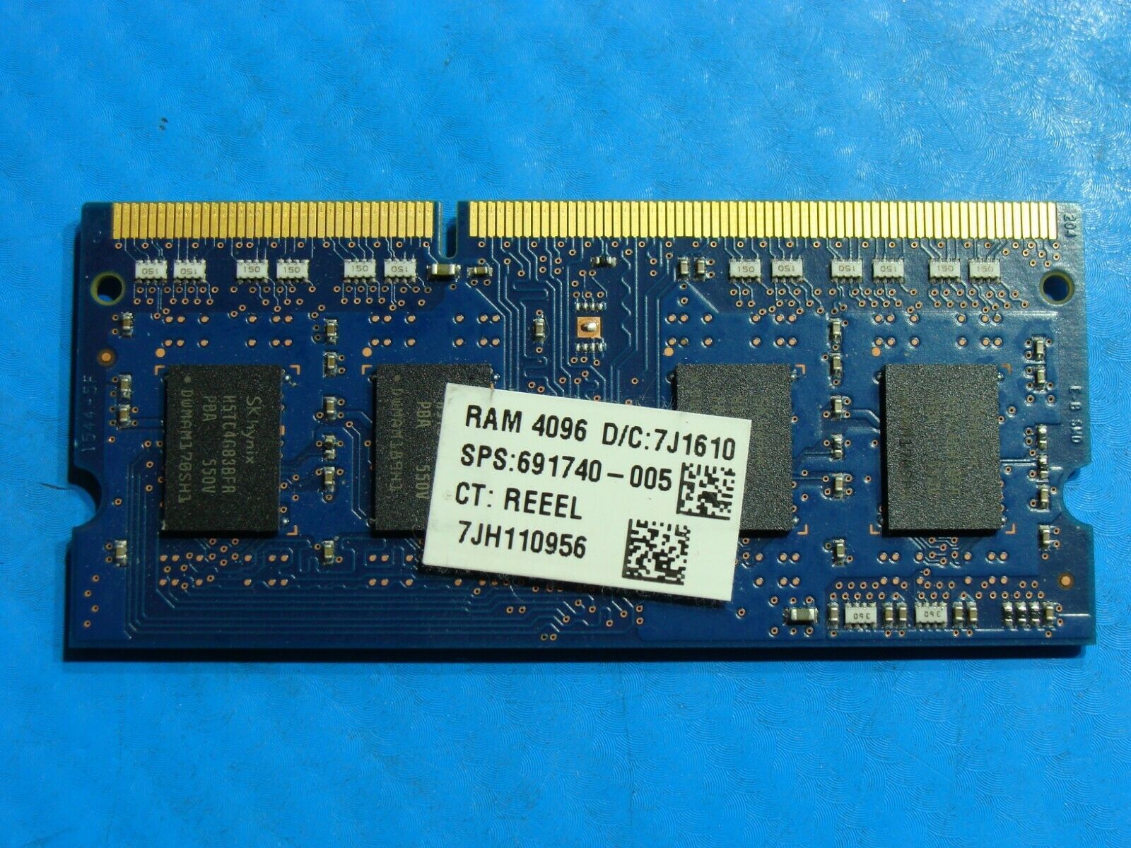 Asus X75A SO-DIMM SK Hynix 4GB Memory PC3L-12800S-11-13-B4 HMT451S6BFR8A-PB 