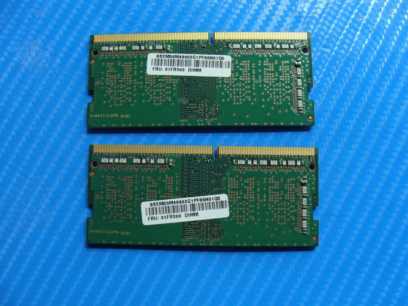 Lenovo E480 Samsung 8GB (2x4GB) PC4-2400T Memory RAM SO-DIMM M471A5244CB0-CRC