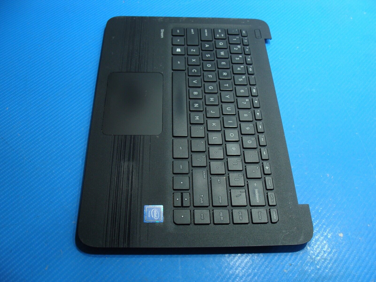 HP Stream 14 14” Pro G3 OEM Palmrest w/TouchPad Keyboard & Speakers EA0P9003010