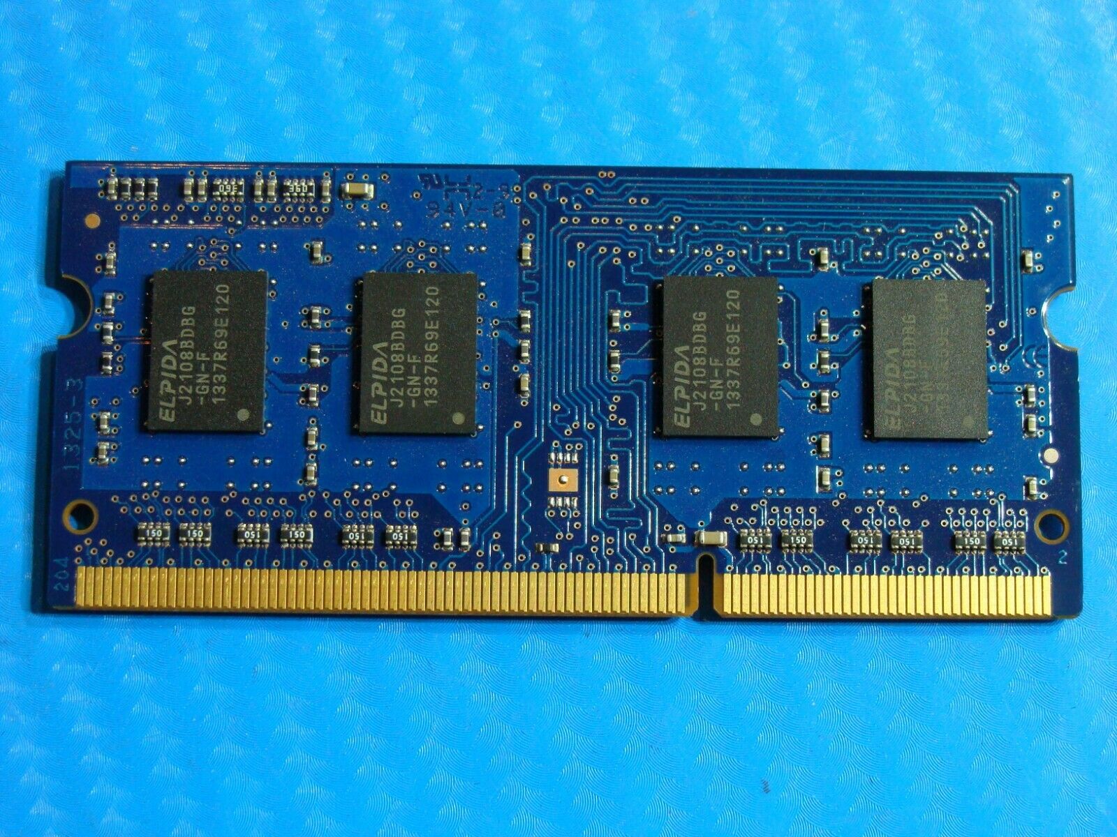 MacBook Pro A1278 SODIMM Elpida 2GB Memory PC3-12800S-11-10-B2 EBJ20UF8BDU0-GN-F - Laptop Parts - Buy Authentic Computer Parts - Top Seller Ebay