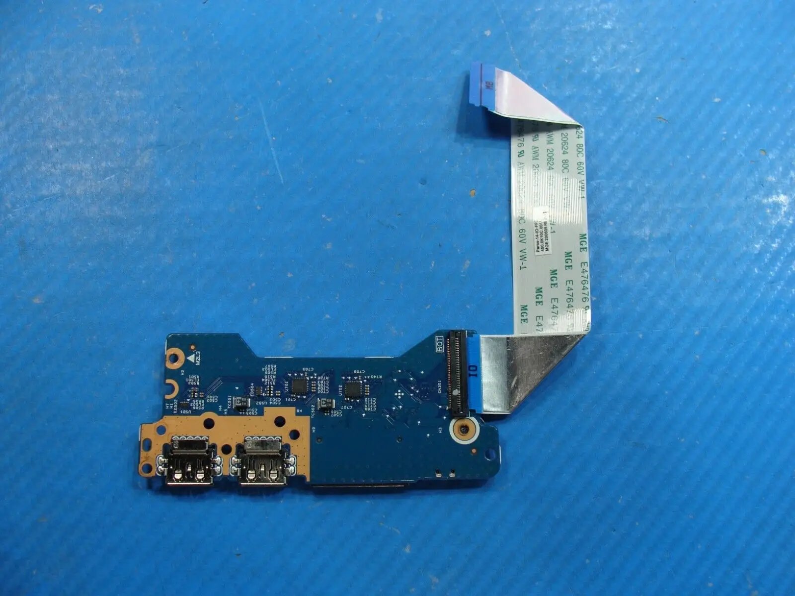 Lenovo IdeaPad Flex 5 14ARE05-81X2 USB Card Reader Board w/Cable 448.0K102.0005