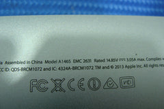 Macbook Air A1465 MD711LL/B MD712LL/B Early 2014 11" OEM Bottom Case 923-0436 #1 Apple