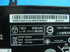 Lenovo IdeaPad 130-15AST 15.6" Genuine Battery 7.56V 30Wh 3968mAh L17L2PF1 