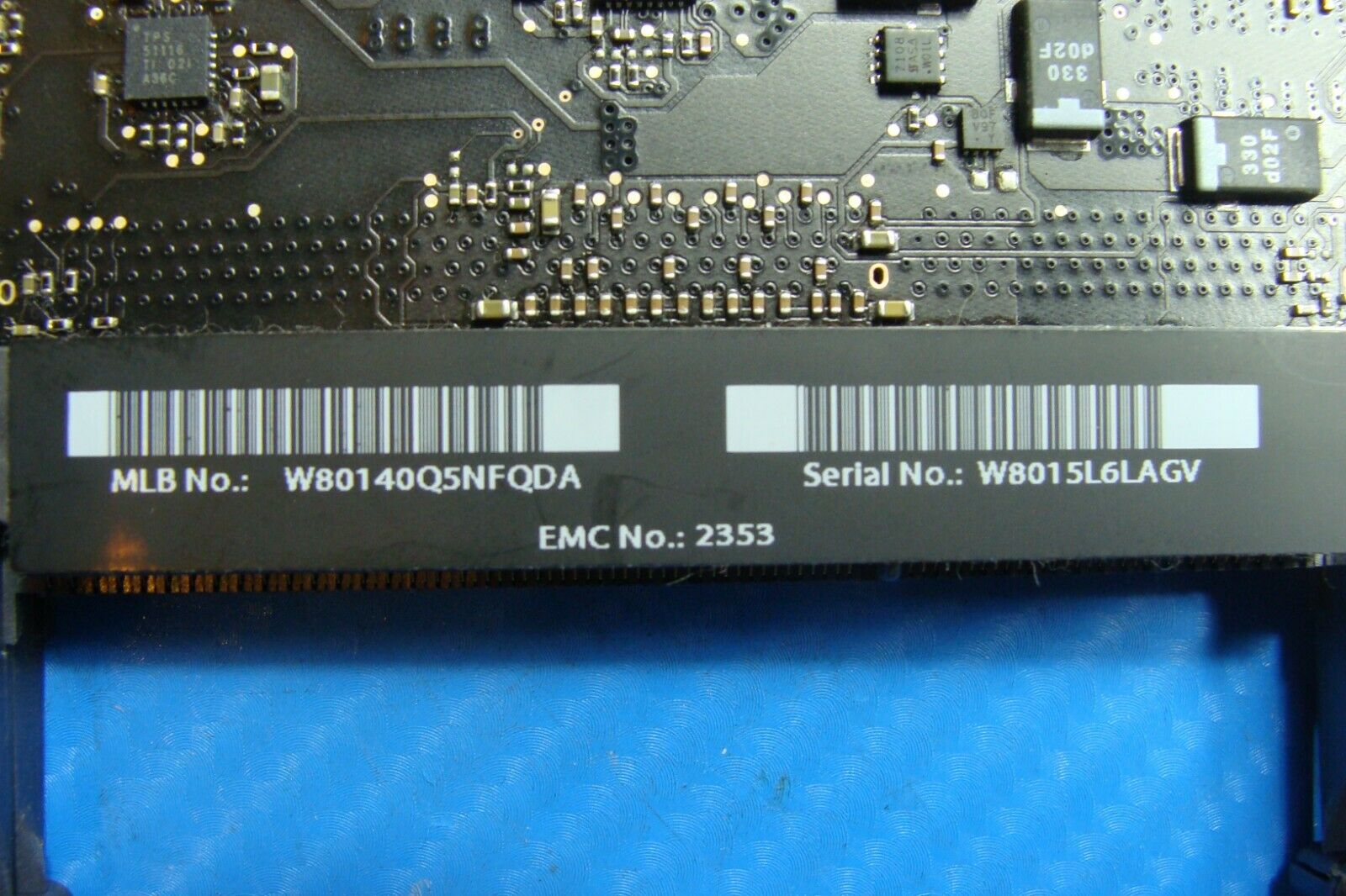 MacBook Pro 15 A1286 2010 MC372LL/A i5-540M 2.53GHz Logic Board 820-2850-a AS IS 