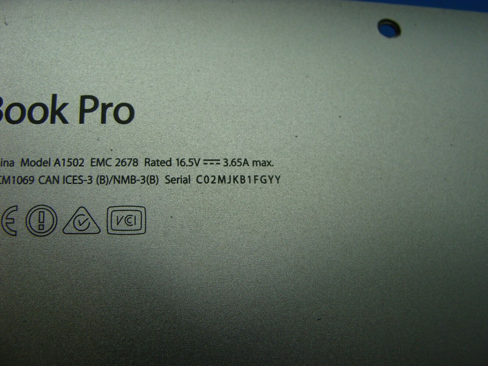 MacBook Pro A1502 13