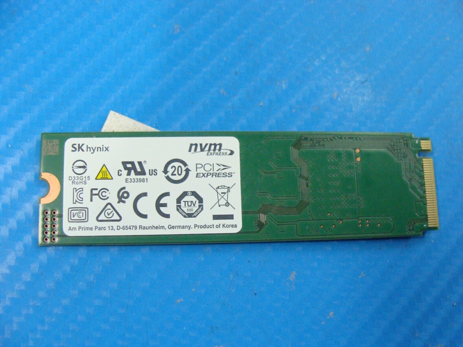 HP 14-cf1015cl SK Hynix 256GB NVMe M.2 SSD Solid State Drive HFM256GDJTNG-8310A