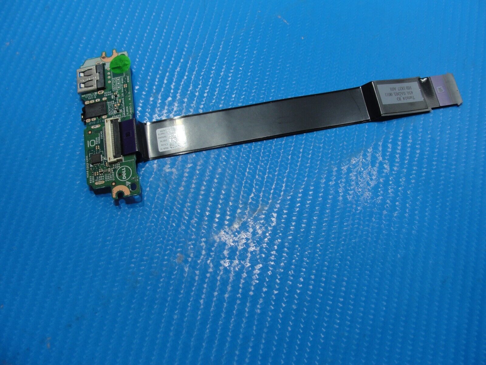 Dell Inspiron 14” 3473 Genuine Laptop USB SD Board Audio w/Cable K9HNH