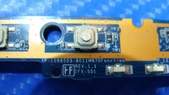 Sony Vaio 14" VPC-CW190x OEM Power Button Board IFX-551 1P-1098503-8011 GLP* Sony