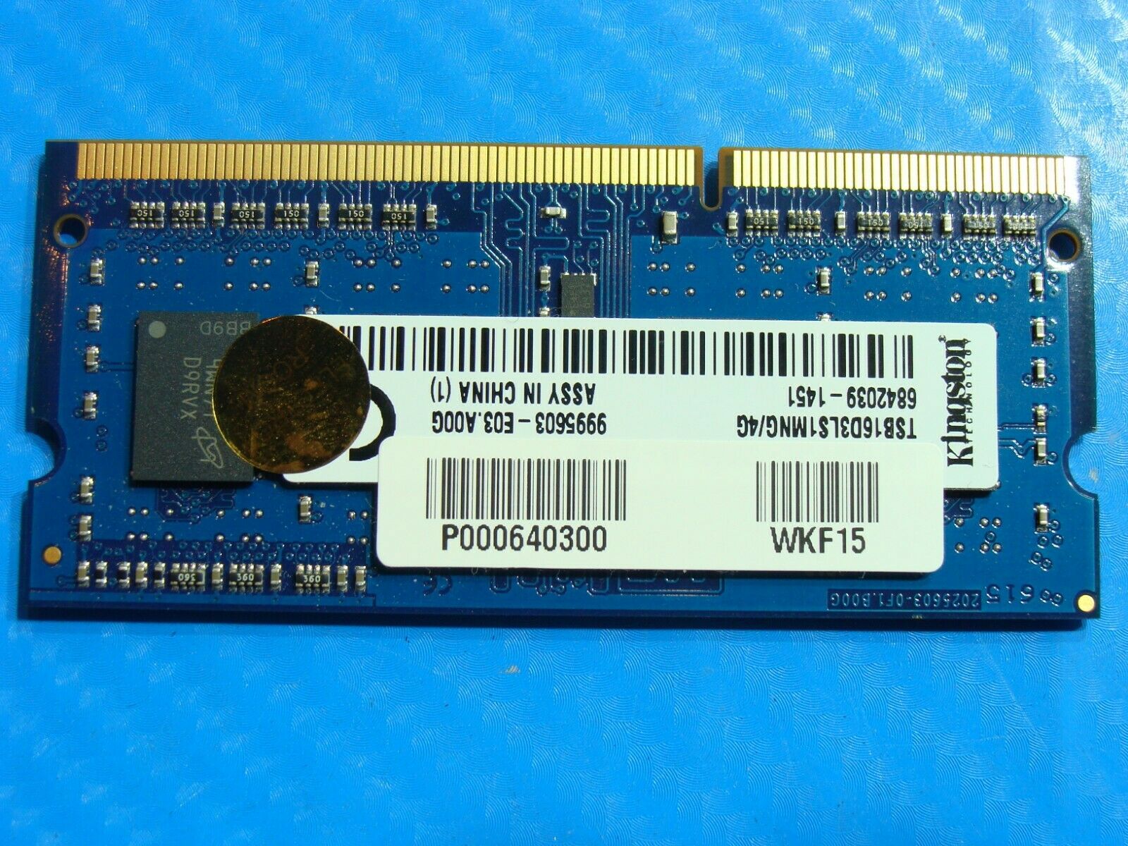 Toshiba P55W Laptop Kingston 4GB Memory PC3L-12800S-11-13-B3 TSB16D3LS1MHG/4G - Laptop Parts - Buy Authentic Computer Parts - Top Seller Ebay