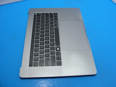 MacBook Pro A1990 15" 2018 MR932LL/A Top Case w/Keyboard Grey 661-10345