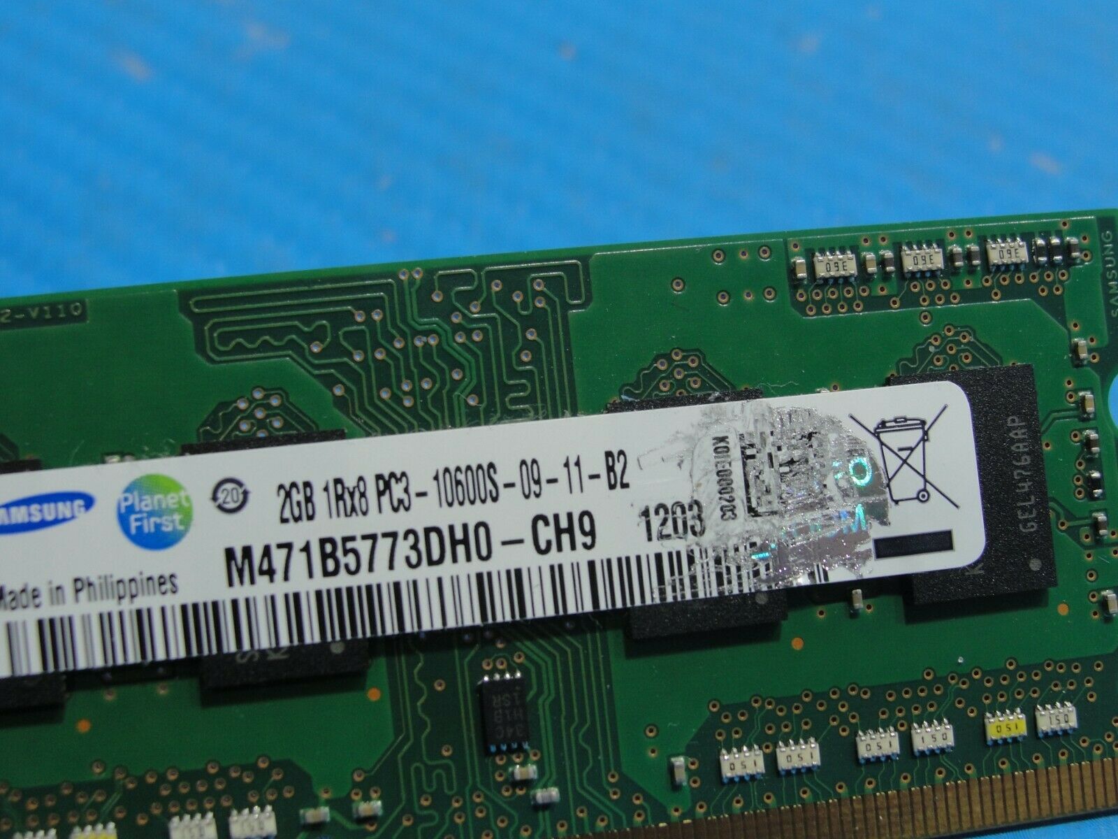 MacBook Pro A1278 Samsung 2GB Memory RAM SO-DIMM PC3-10600S M471B5773DH0-CH9 - Laptop Parts - Buy Authentic Computer Parts - Top Seller Ebay