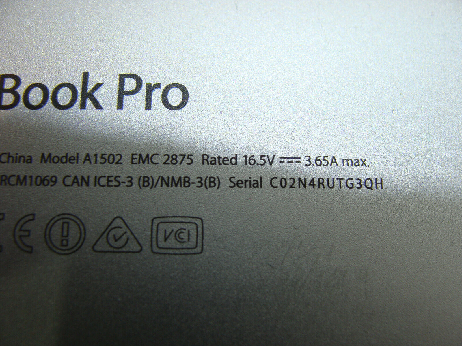 MacBook Pro A1502 13