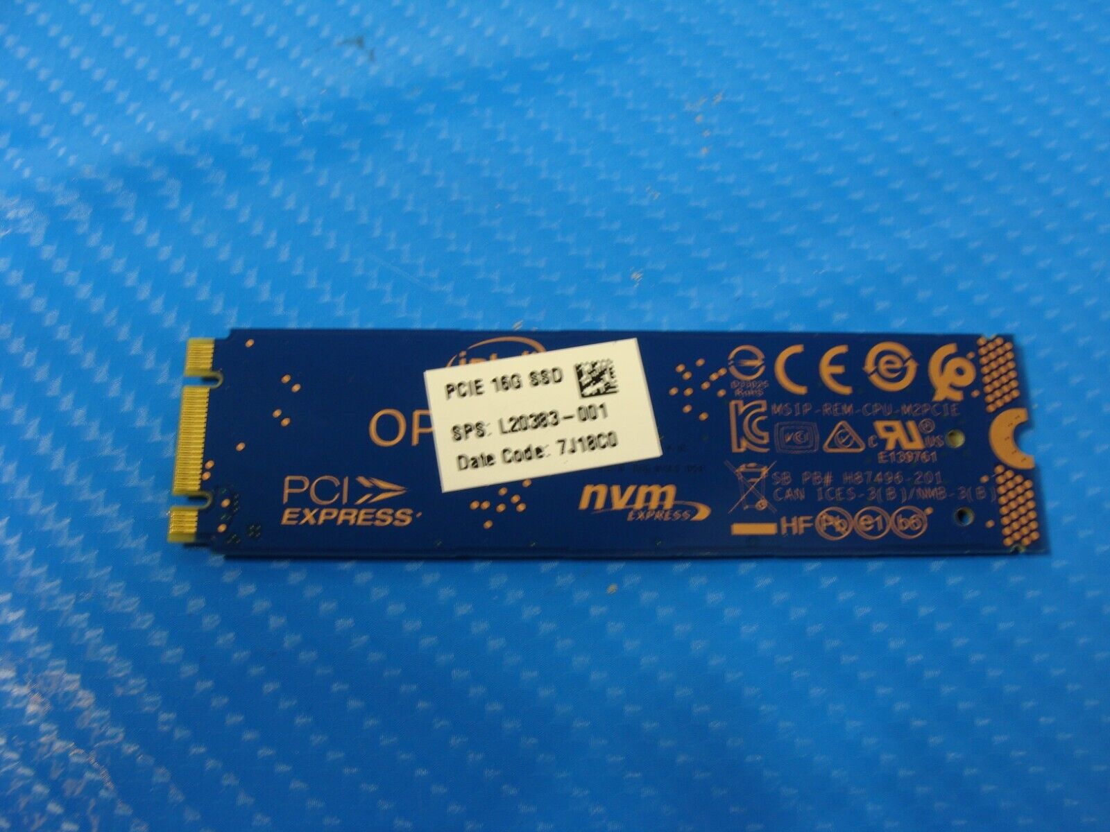 HP 15-ba0033wn Intel 16GB SATA M.2 SSD Solid State Drive MEMPEK1J016GAH