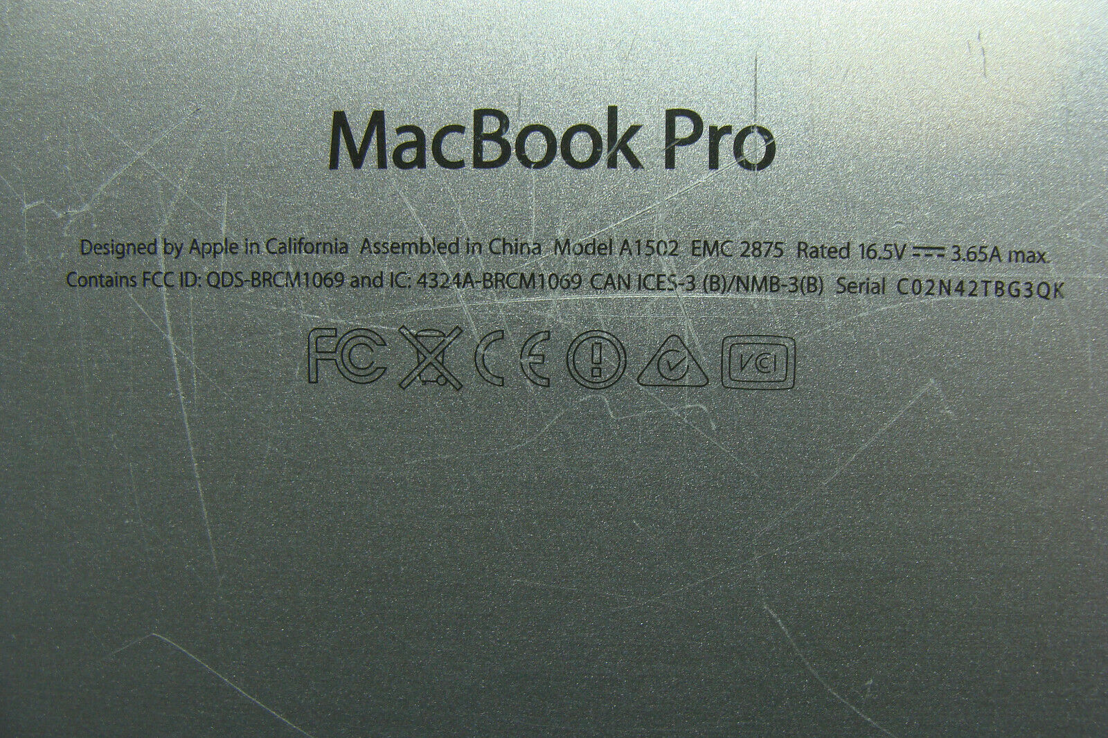 MacBook Pro A1502 13