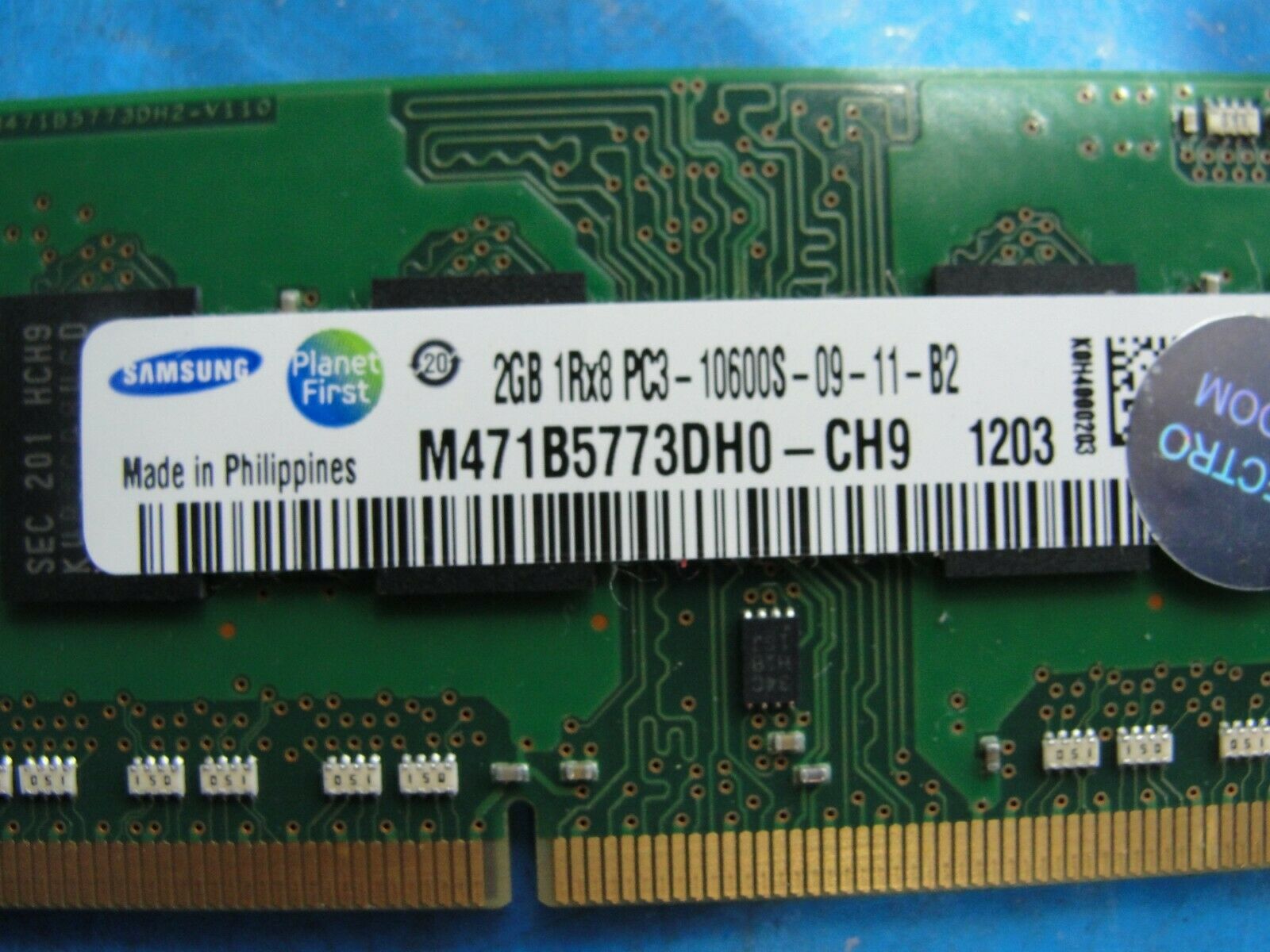 MacBook Pro A1286 Samsung 2Gb Memory Ram So-Dimm pc3-10600s m471b5773dh0-ch9 - Laptop Parts - Buy Authentic Computer Parts - Top Seller Ebay