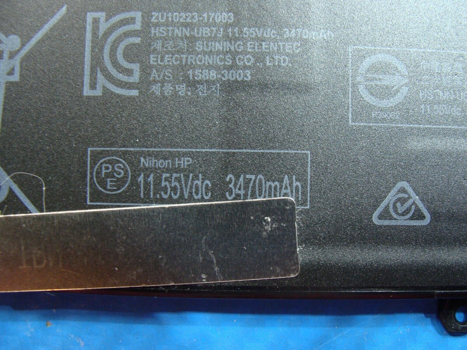 HP Pavilion 15-dq0052nr 15.6 Battery 11.55V 41.7Wh 3470mAh HT03XL L11119-855 80%