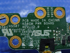 Asus S56CA-DH51 15.6" Genuine Power Button Board w/ Cable 69N0N3C10C01 ER* - Laptop Parts - Buy Authentic Computer Parts - Top Seller Ebay