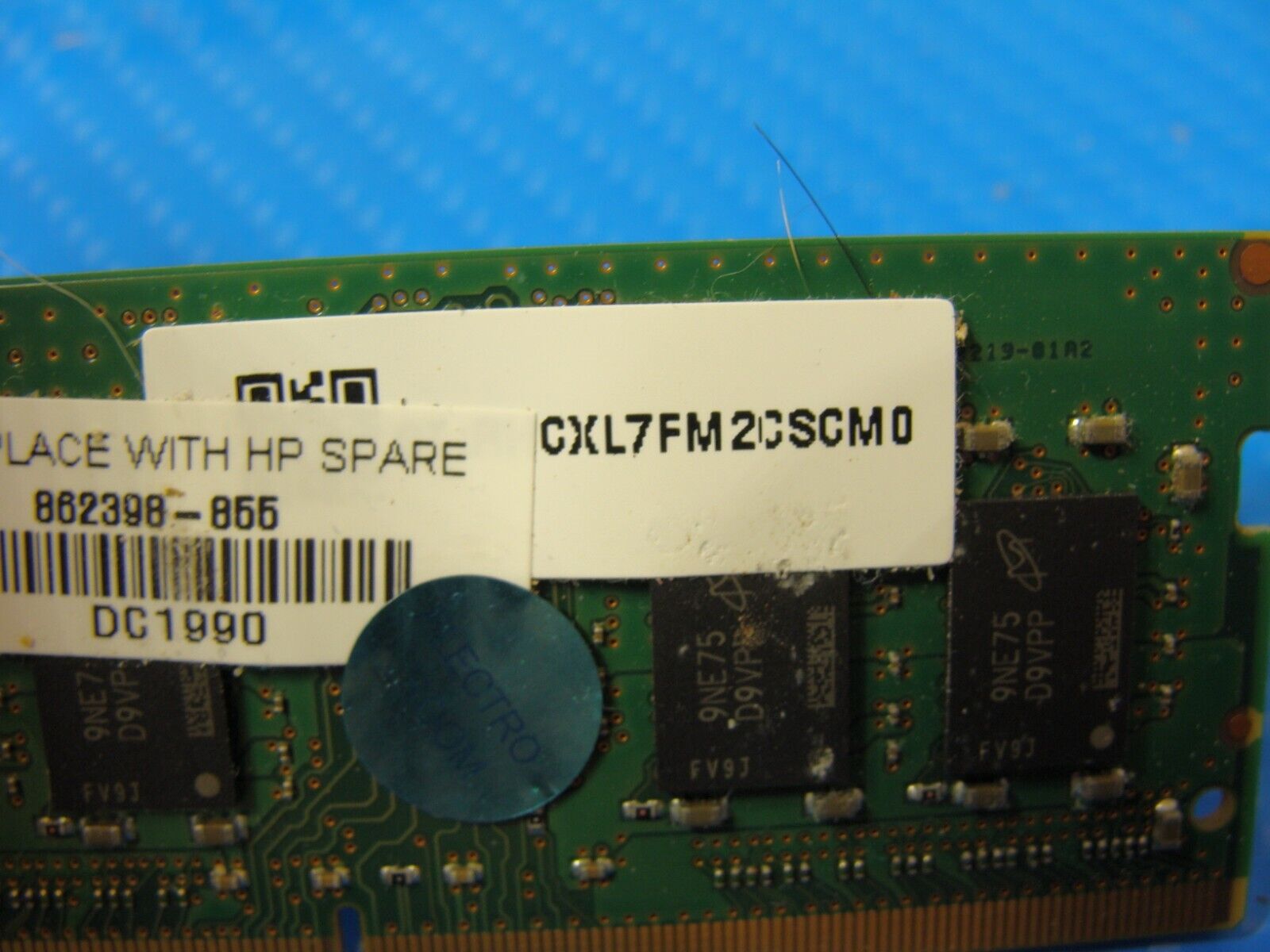 HP 15-cs3063cl So-Dimm Micron 8GB 1Rx8 Memory Ram PC4-2666V MTA8ATF1G64HZ-2G6E1