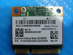 Toshiba Satellite C50-A Series 15.6" OEM WiFi Wireless Card QCWB335 V000322380 - Laptop Parts - Buy Authentic Computer Parts - Top Seller Ebay