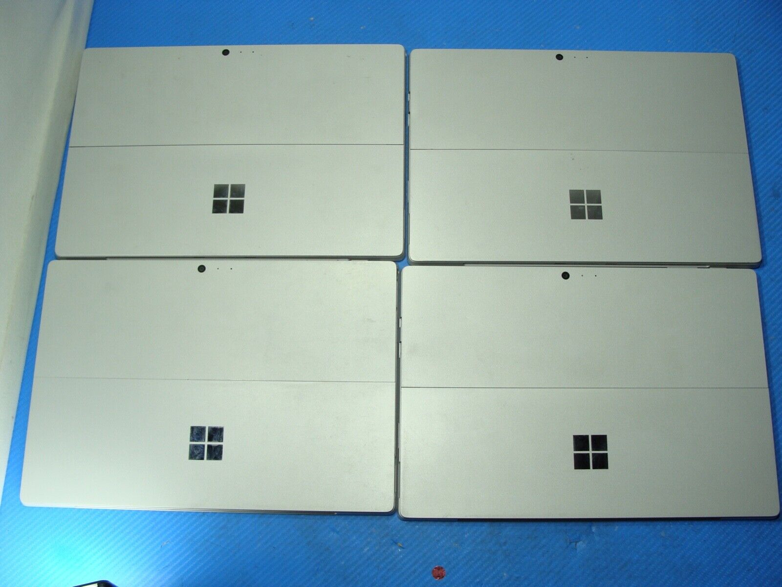 Lot of 4 Microsoft Surface Pro 4 1724 i7-6300U 2.40GHz 8GB RAM 256GB Tablet only