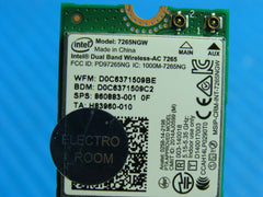 Acer Chromebook CB514-1HT-P2D1 14" Genuine WiFi Wireless Card 7265NGW 860883-001 - Laptop Parts - Buy Authentic Computer Parts - Top Seller Ebay