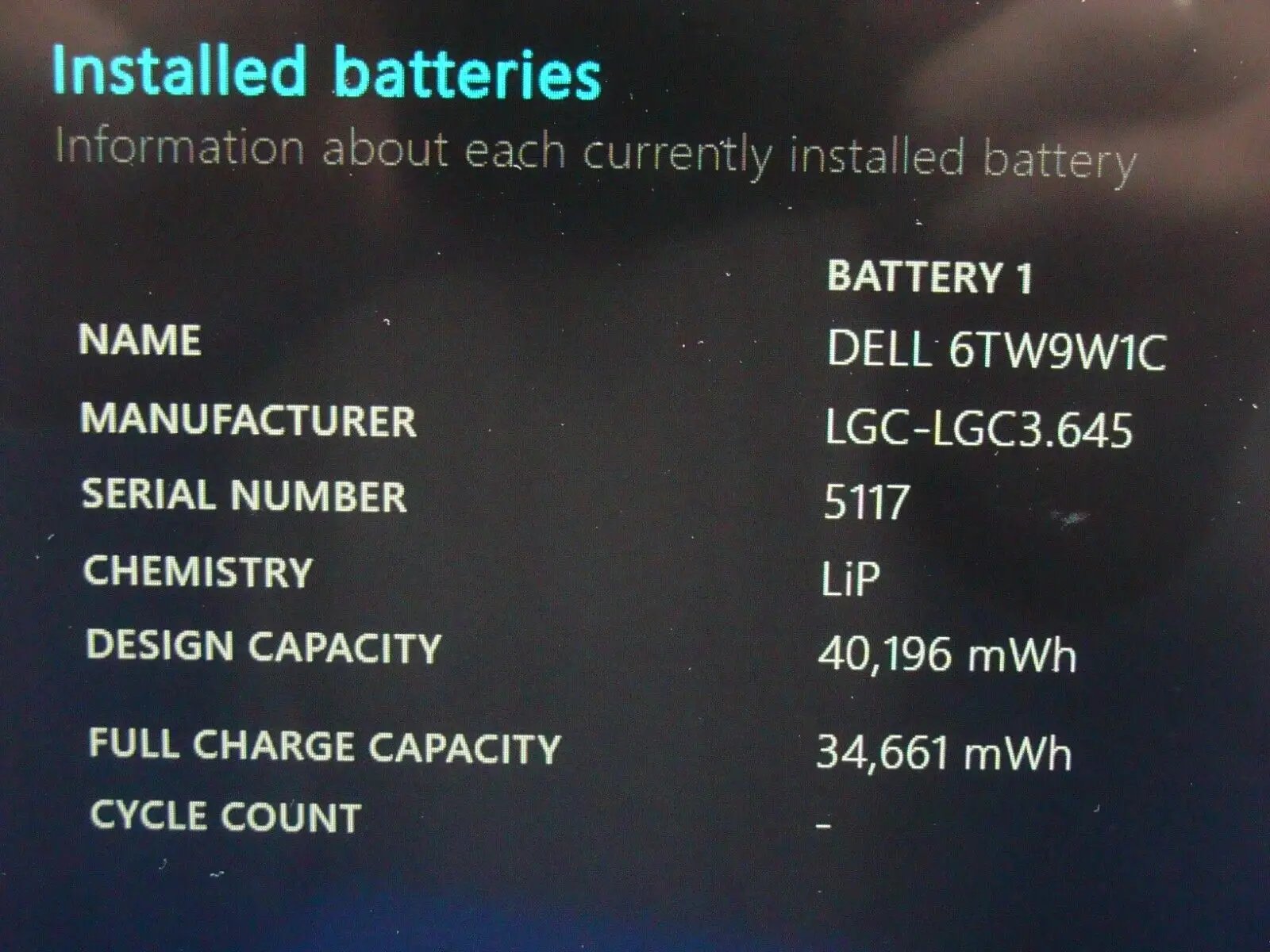 Excel Battery Touch 15.6