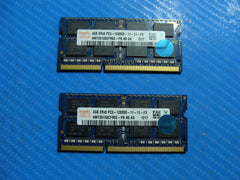 Asus K55VM Hynix 8Gb 2x4Gb 2Rx8 Memory Ram So-Dimm PC3-12800S HMT351S6CFR8C-PB