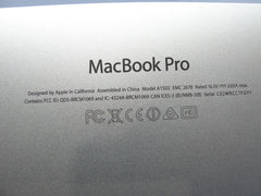 MacBook Pro A1502 13" Late 2013 ME864LL/A Genuine Bottom Case Silver 923-0561