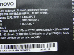 Lenovo ThinkPad T490 14" Battery 11.55V 4211mAh 51Wh L18L3P73 02DL007 Cycle 62