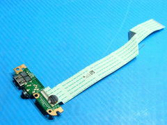 HP Notebook 15-f215dx 15.6" Genuine USB Audio Port Board w/Cable DA0U83TB6E0 