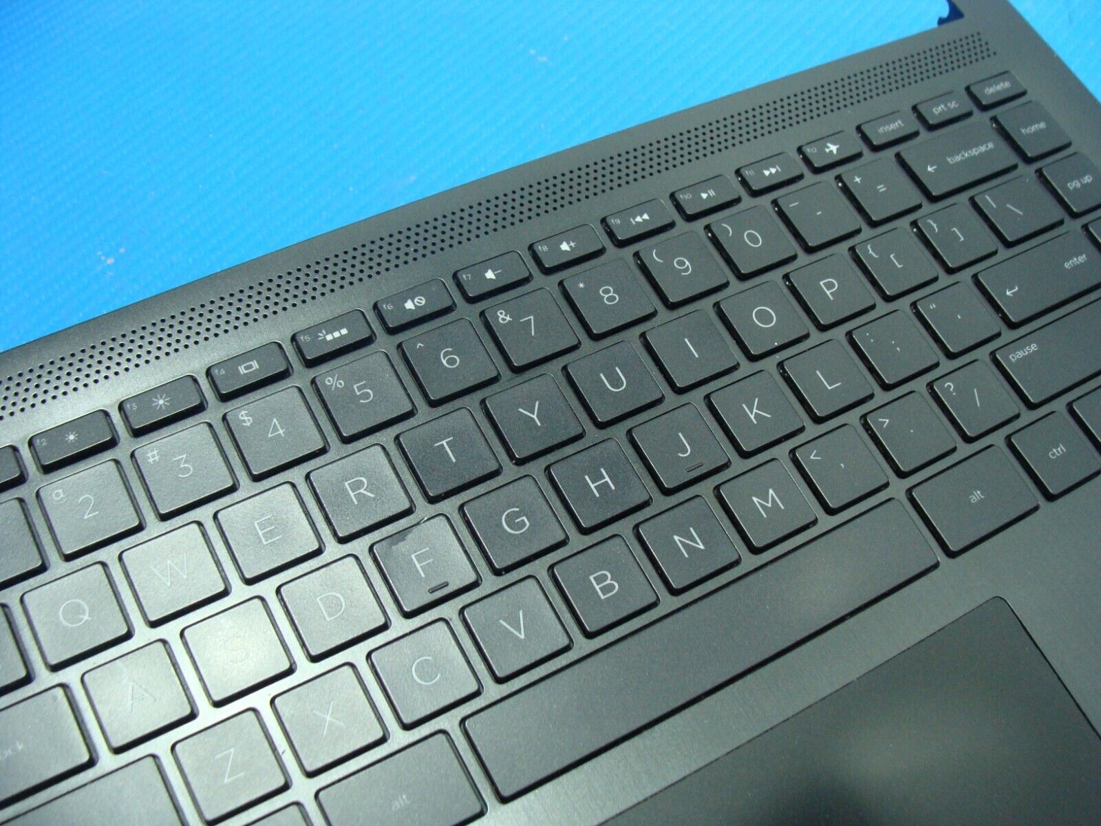 HP 14” 14-cf1015cl OEM Laptop Palmrest w/TouchPad Backlit Keyboard 6070B1306601