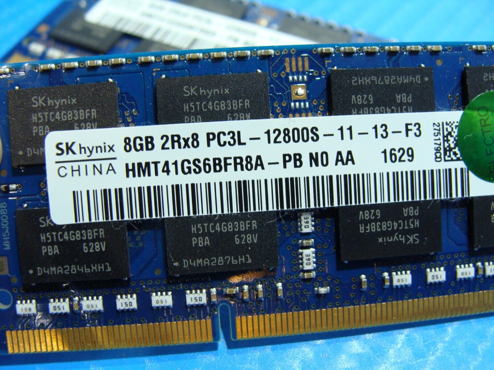 Dell 17 5759 So-Dimm SK Hynix 16Gb 2x8Gb Memory PC3L-12800S HMT41GS6BFR8A-PB