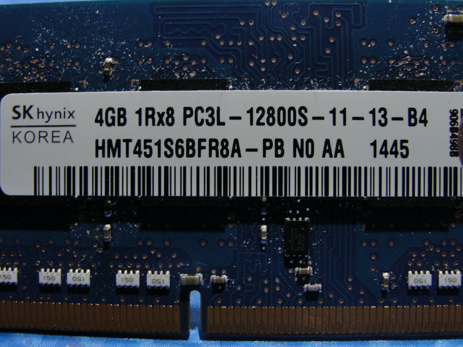 Dell 15 3542 SO-DIMM SK Hynix 4GB Memory RAM PC3L-12800S HMT451S6BFR8A-PB - Laptop Parts - Buy Authentic Computer Parts - Top Seller Ebay