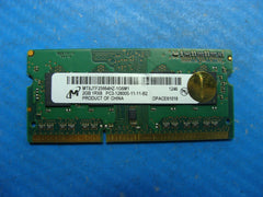 MacBook Pro 15" A1286 2012 MD103LL/A Micron SO-DIMM Memory RAM 2GB PC3-12800S - Laptop Parts - Buy Authentic Computer Parts - Top Seller Ebay