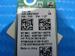 HP Notebook 15-bs015dx 15.6" Genuine Wireless WiFi Card 915618-002 927230-855 HP