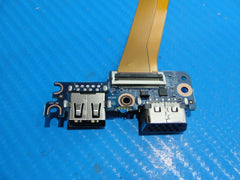 HP EliteBook 15.6" 850 G3 OEM USB Port VGA Board w/Cable 6035B0128401 GLP* HP