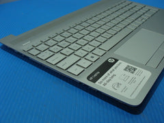 HP 15.6” 15-dw1053dx OEM Laptop Palmrest w/Keyboard TouchPad Silver AM2H8000100