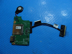 Dell Inspiron 13 7368 13.3" Genuine USB SD Card Reader Board w/Cable 1379X Y7TGP