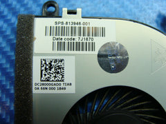 HP 15-ba079dx 15.6" Genuine CPU Cooling Fan 813946-001 DC28000GAD0 ER* - Laptop Parts - Buy Authentic Computer Parts - Top Seller Ebay