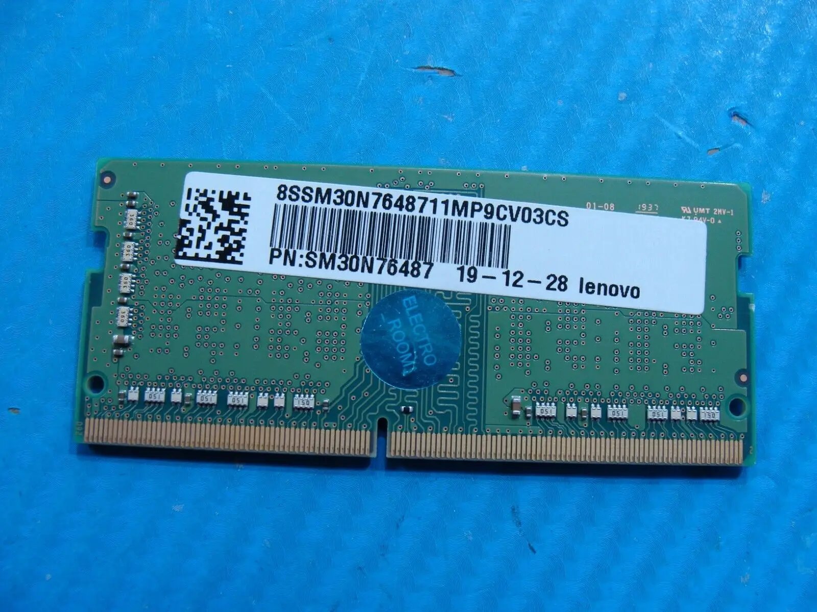 Lenovo Flex-14IML So-Dimm Samsung 4GB Memory RAM PC4-2666V M471A5244CB0-CTD