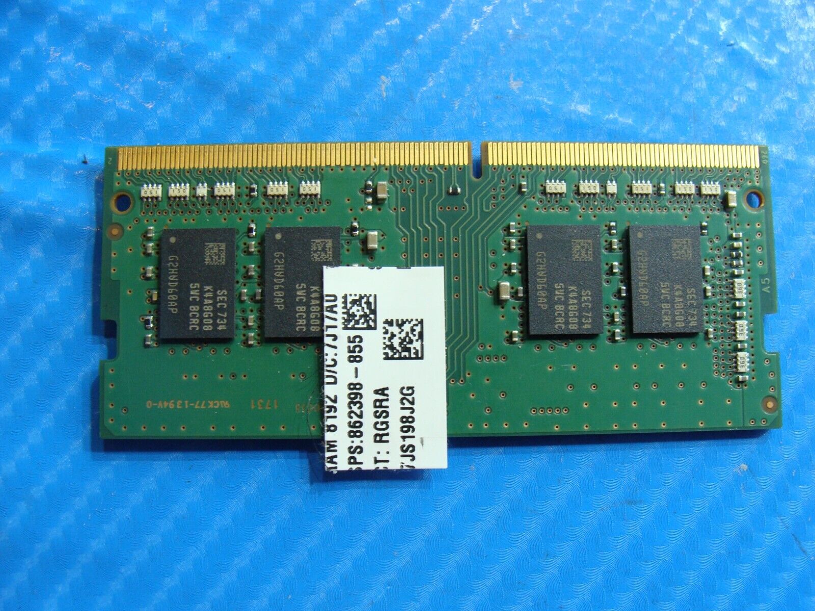 HP 15-bs013dx Samsung 8GB 1Rx8 PC4-2400T Memory RAM SO-DIMM M471A1K43CB1-CRC