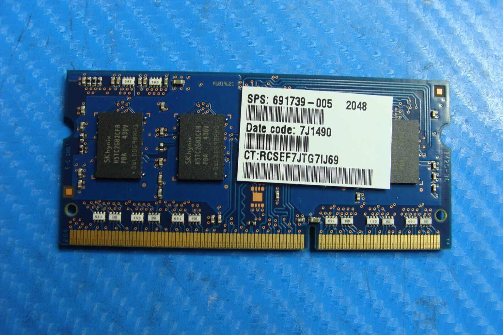 HP 15-r053cl SKhynix SO-DIMM Memory RAM 2Gb pc3l-12800s hmt325s6cfr8a-pb