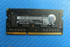 Apple A1278 Laptop Micron 2GB Memory pc3l-12800s-11-13-c3 mt4ktf25664hz-1g6p2 