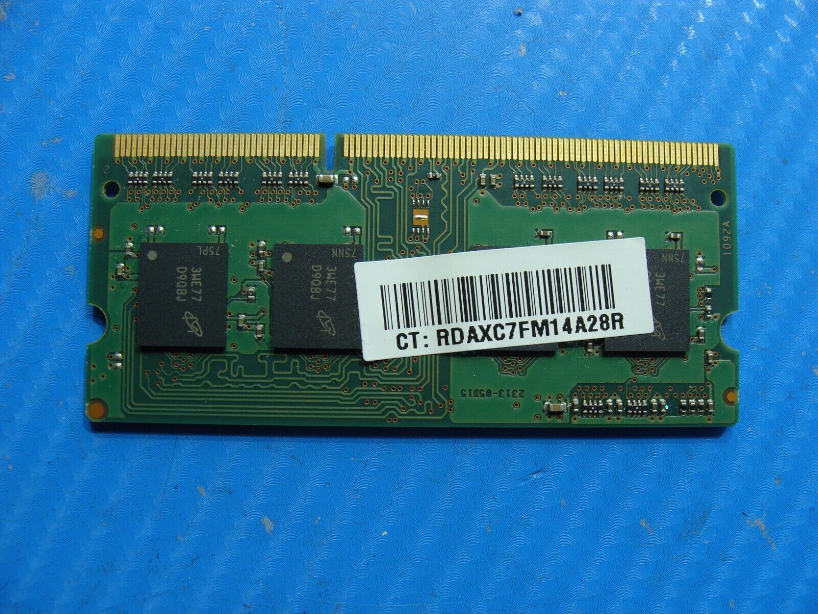 HP 15-n210dx Micron 4GB 1Rx8 PC3L-12800S Memory RAM SO-DIMM MT8KTF51264HZ-1G6E1