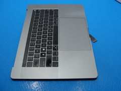 MacBook Pro A1990 15" 2018 MR932LL/A Top Case w/ Keyboard Space Grey 661-10345