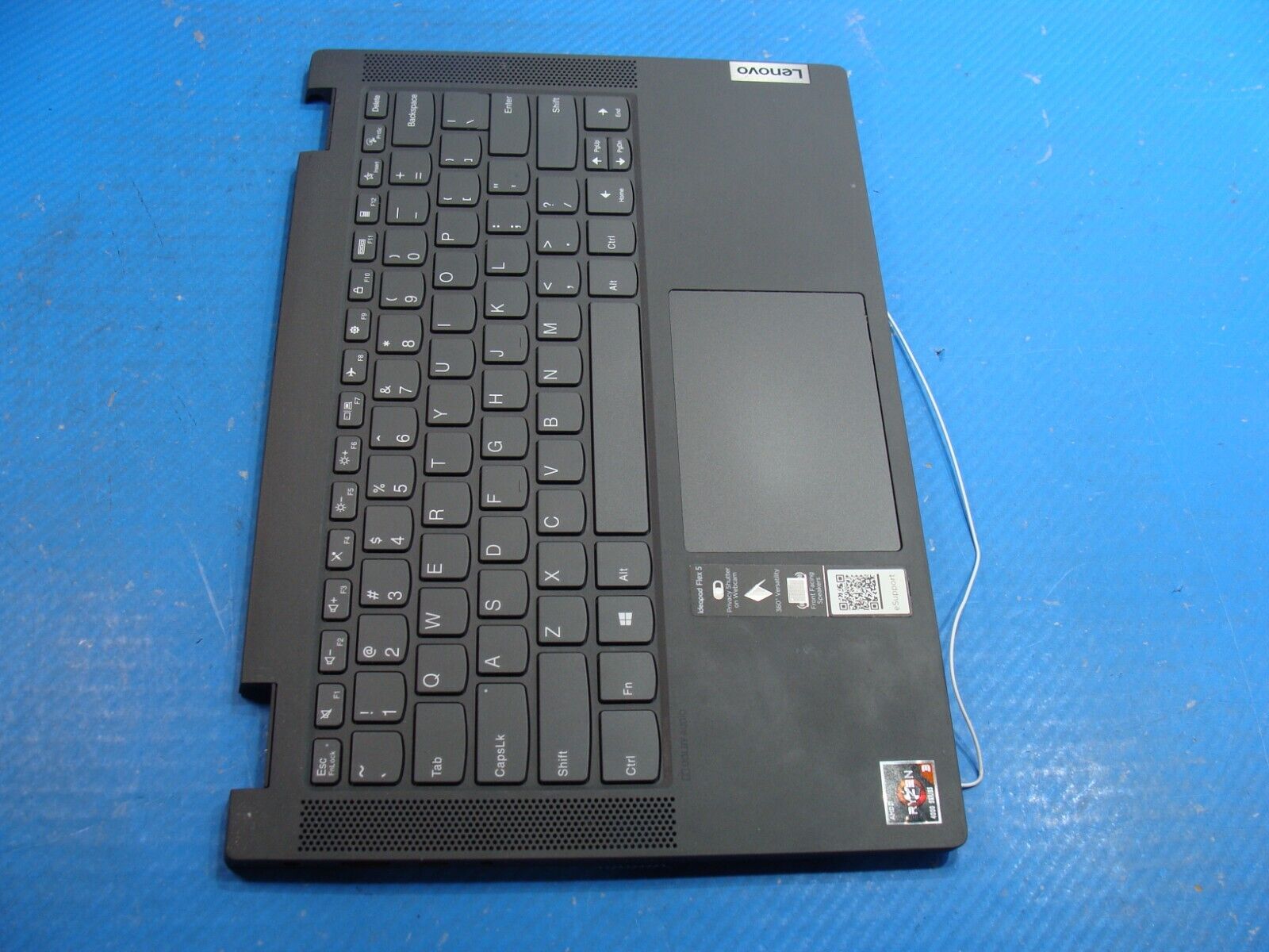 Lenovo IdeaPad Flex 5 14” 14ARE05-81X2 Palmrest w/TouchPad Keyboard 5CB0Y85458