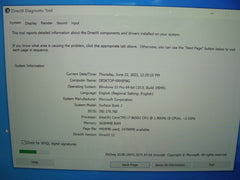 Power Lot of 2 Microsoft Surface Book 2 15" i7-8650U GTX 1060 16GB RAM 512GB SSD