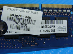 HP Pavilion 15.6" 15-p214dx SKhynix SO-DIMM RAM Memory 2GB 652972-005 - Laptop Parts - Buy Authentic Computer Parts - Top Seller Ebay